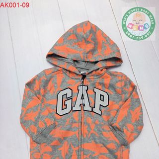 Áo khoác dây kéo Baby GAP dành cho bé trai và bé gái thời trang Cambodia xuất AK001