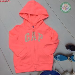 Áo khoác dây kéo Baby GAP dành cho bé trai và bé gái thời trang Cambodia xuất AK001