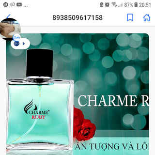 Nước hoa charme giá sỉ