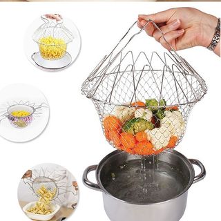 RỔ HẤP GẤP GỌN ĐA NĂNG INOX CAO CẤP giá sỉ