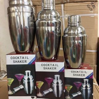 BÌNH LẮC PHA CHẾ ĐA NĂNG INOX CAO CẤP - COCKTAIL SHAKER 350ML