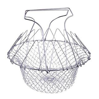 RỔ HẤP GẤP GỌN ĐA NĂNG INOX CAO CẤP