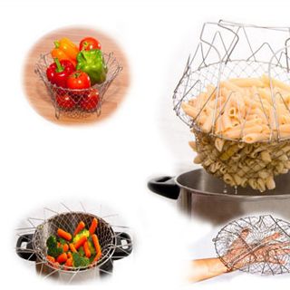 RỔ HẤP GẤP GỌN ĐA NĂNG INOX CAO CẤP