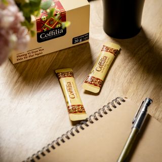 Cà phê hòa tan đen - Coffilia hộp 30g