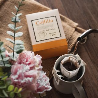 Cà phê túi lọc Coffilia 72g (6 gói x 12g)