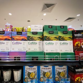 Cà phê hòa tan Coffilia 3in1 sạch nguyên bản - Cafe Vị Đậm (hộp 18 gói)