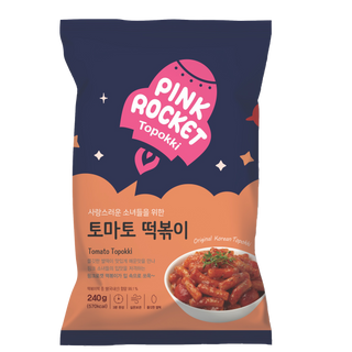 Topokki Pink Rocket 240 gr vị Cà chua