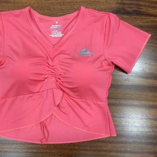 Áo tập croptop rút dây giữa vn