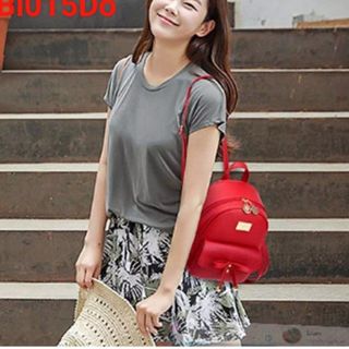 Balo kèm nơ dễ thương size 23x25cm