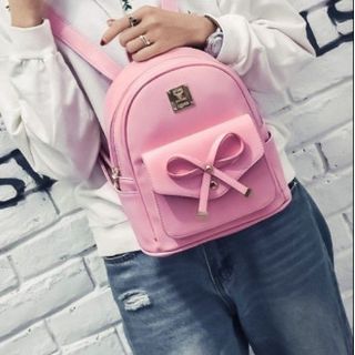 Balo kèm nơ dễ thương size 23x25cm
