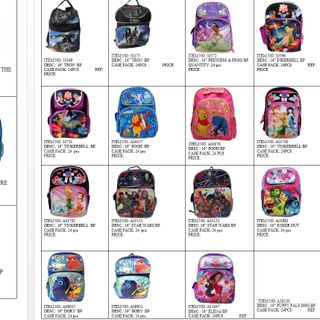 Balô Disney cho các Pé từ 3-9 tuổi