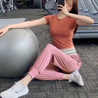 Quần tập jooger cạp chữ 2020