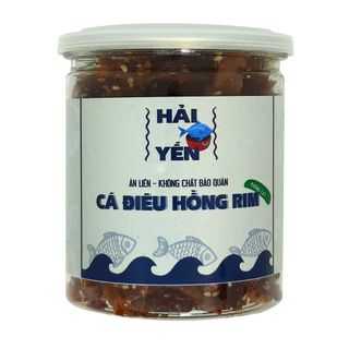 Hộp 210g khô cá điêu hồng rim không cay - Thực phẩm Hải Yến giá sỉ