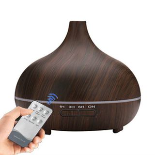 Máy Xông Tinh Dầu Bí Ngô Cổ Cao 550ml