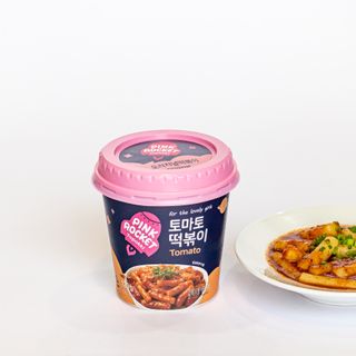 Bánh Gạo Hàn Quốc Vị Cà Chua (Loại Ly 120gr) - Topokki Pink Rocket [Hàn Quốc] giá sỉ