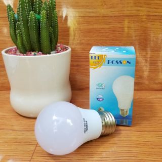 Sỉ 100 Bóng đèn Led 3w A50 tròn bup bulb kín chống nước tiết kiệm điện Posson LB-H3x
