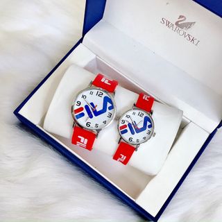 Đồng hồ đôi dây cao su FILA
