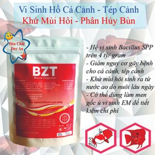 Vi Sinh BZT Đỏ – Vi Sinh Làm Sạch Bóng Nước