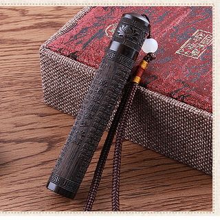 Hột Quẹt Điện Thổi Chiết Hỏa Từ, Kiểu Phim Kiếm Hiệp, Chất Liệu Gỗ 100%