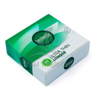 Bao cao su Tâm Thiện Chí Siêu ULTRA THIN LONGER hộp 3 cái