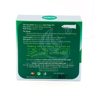 Bao cao su Tâm Thiện Chí Siêu ULTRA THIN LONGER hộp 3 cái