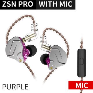 Tai nghe KZ ZSN PRO - Âm thanh Hybrid - Bản có Micro
