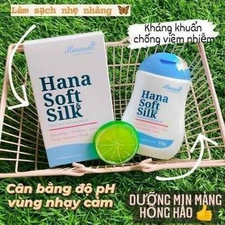 DUNG DỊCH VỆ SINH PHỤ NỮ HANA SOFT SILK HANAYUKI