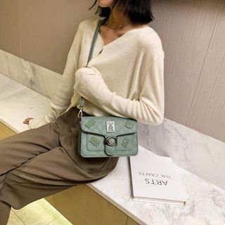 Túi đeo chéo họa tiết thời trang nhiều ngăn tiện dụng kèm 2 dây đeo