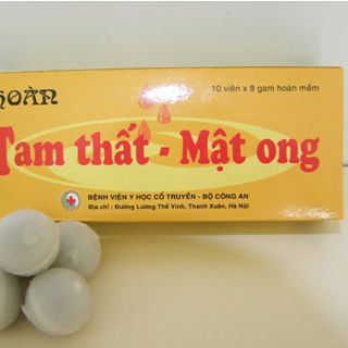 Hoàn tam thất mật ong - Viện YHCT Bộ công an giá sỉ