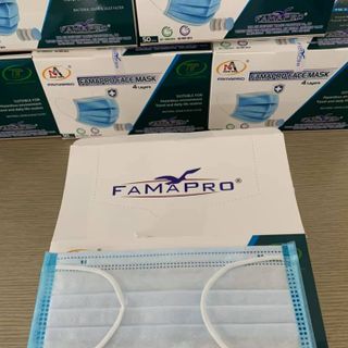 Khẩu trang y tế 4 lớp Famapro