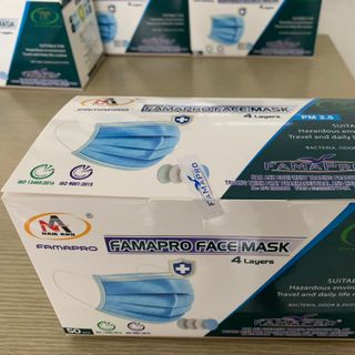 Khẩu trang y tế 4 lớp Famapro