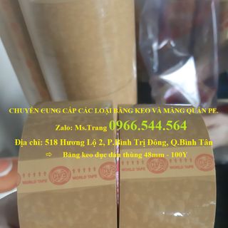 Băng keo đục dán thùng giá gốc tại xưởng