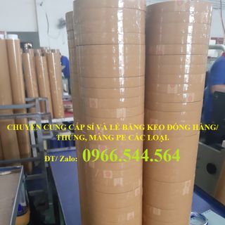 Băng keo đục dán thùng giá gốc tại xưởng