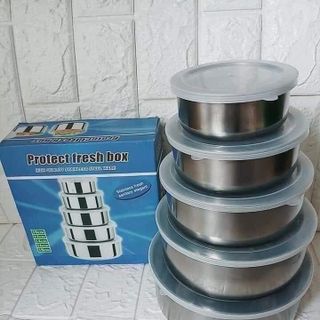 Bộ thố lạnh inox 5 món
