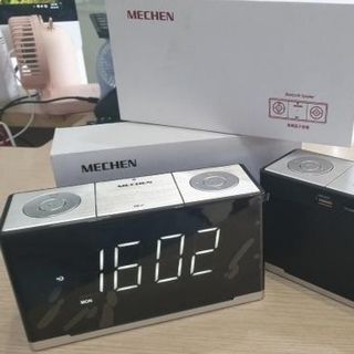 Loa Bluetooth có đèn Led, báo thức
