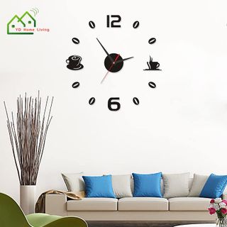 Đồng hồ dán tường cao cấp loại không hộp (set)