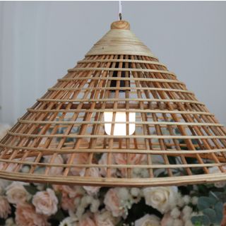 Đèn mây tre, đèn nón, đèn trang trí