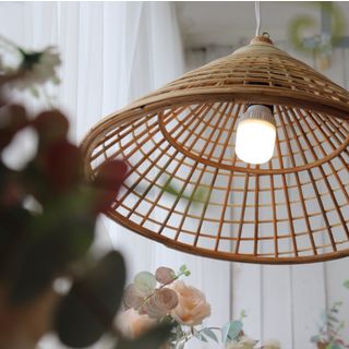 Đèn mây tre, đèn nón, đèn trang trí