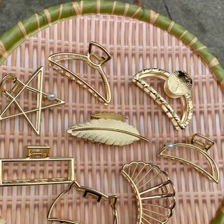 SET 8 KẸP TÓC HỢP KIM