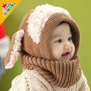 Khăn mũ len cừu trẻ em