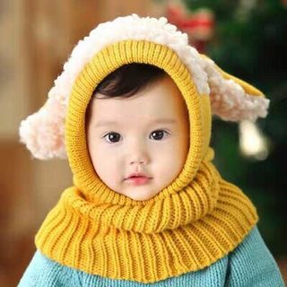 Khăn mũ len cừu trẻ em