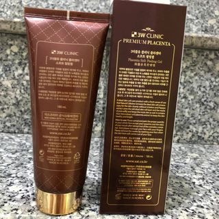 Gey tẩy tế bào chết nhau thai cừu 3W CLINIC 180ml / sp
