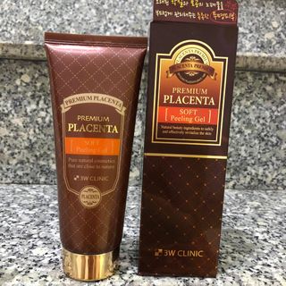 Gey tẩy tế bào chết nhau thai cừu 3W CLINIC 180ml / sp