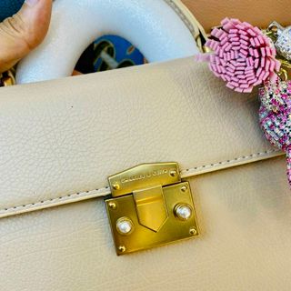Túi hộp khoá đồng quai vồng