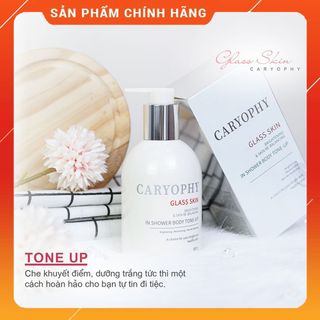 KEM DƯỠNG TRẮNG BODY CARYOPHY GLASS SKIN 3 IN 1 300G