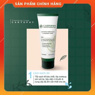 SỮA RỬA MẶT CARYOPHY PORTULACA CLEANSING FOAM 150ML