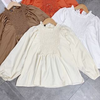 Áo kiểu chất xô mềm