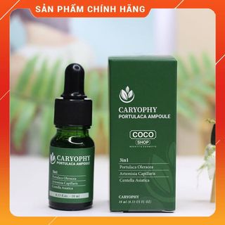 SERUM Trị Mụn CARYOPHY PORTULACA AMPOULE 10ML