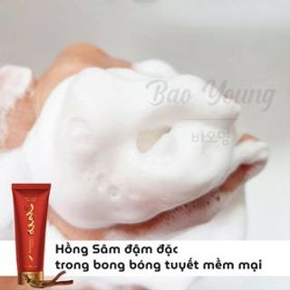 #SỮA RỬA MẶT HỒNG SÂM HONG CLEANSING 170ML hàng nội địa Hàn