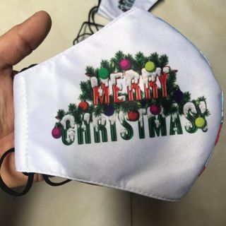khẩu trang vải - noel
